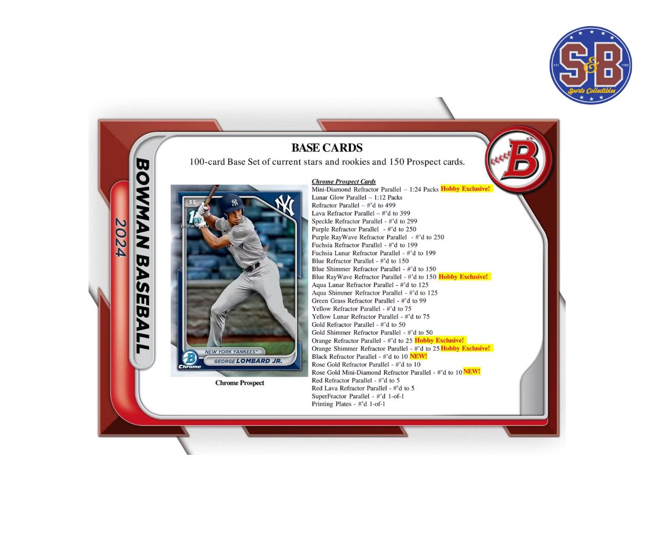 2024 BOWMAN BASEBALL HOBBY