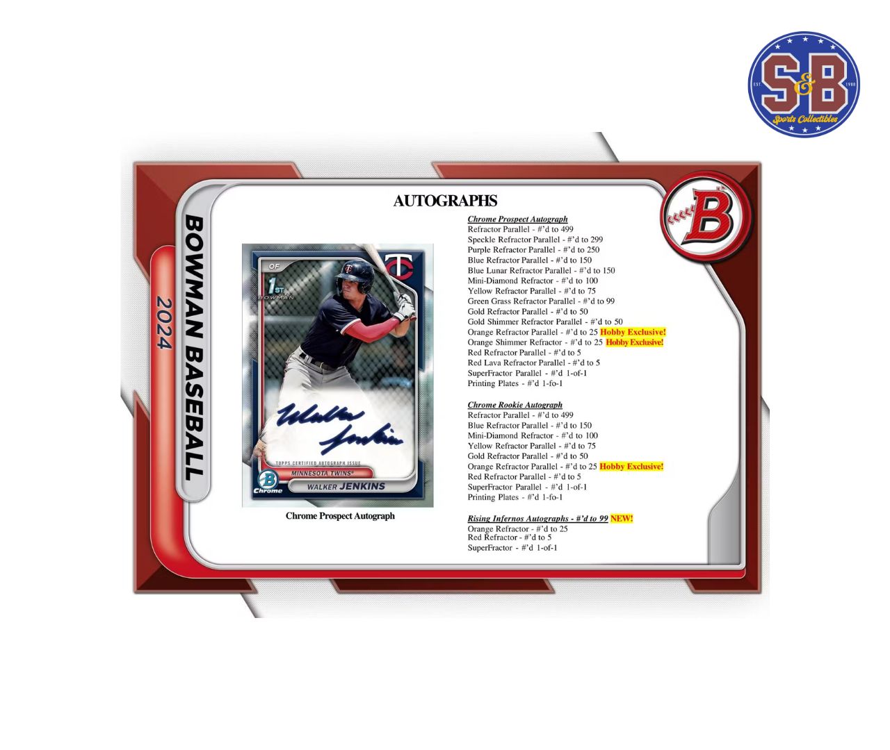 2024 BOWMAN BASEBALL HOBBY